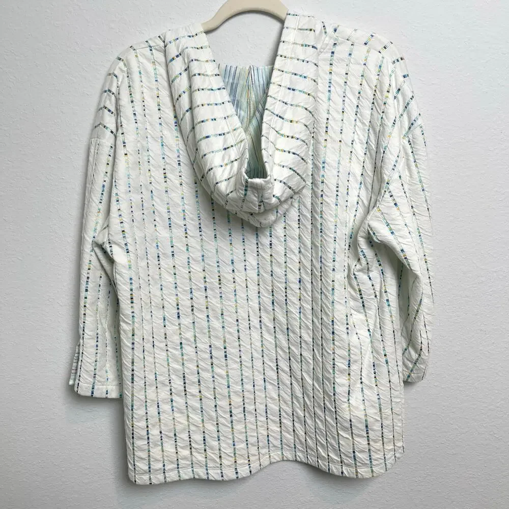 Isaac Mizrahi Live! Novelty Knit Relaxed Fit 3/4-Sleeve Pullover - Picture 5 of 14